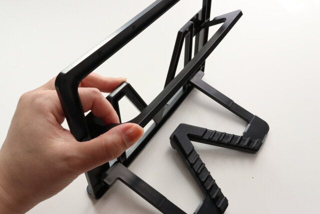 6段階調節タブレットスタンド 組み立て 6段階調節タブレットスタンド 組み立て