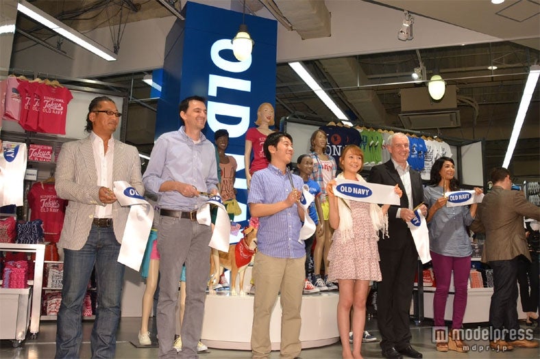 「Old Navy」オープニングセレモニー風景