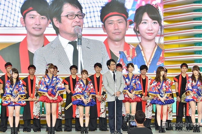 『お台場夢大陸~ドリームメガナツマツリ~』オープニングセレモニーの模様