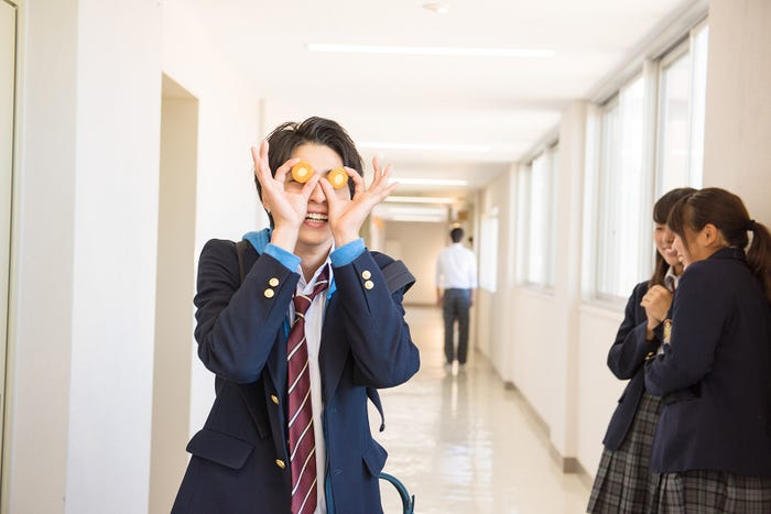 学年のムードメーカーだよ甘杉くん