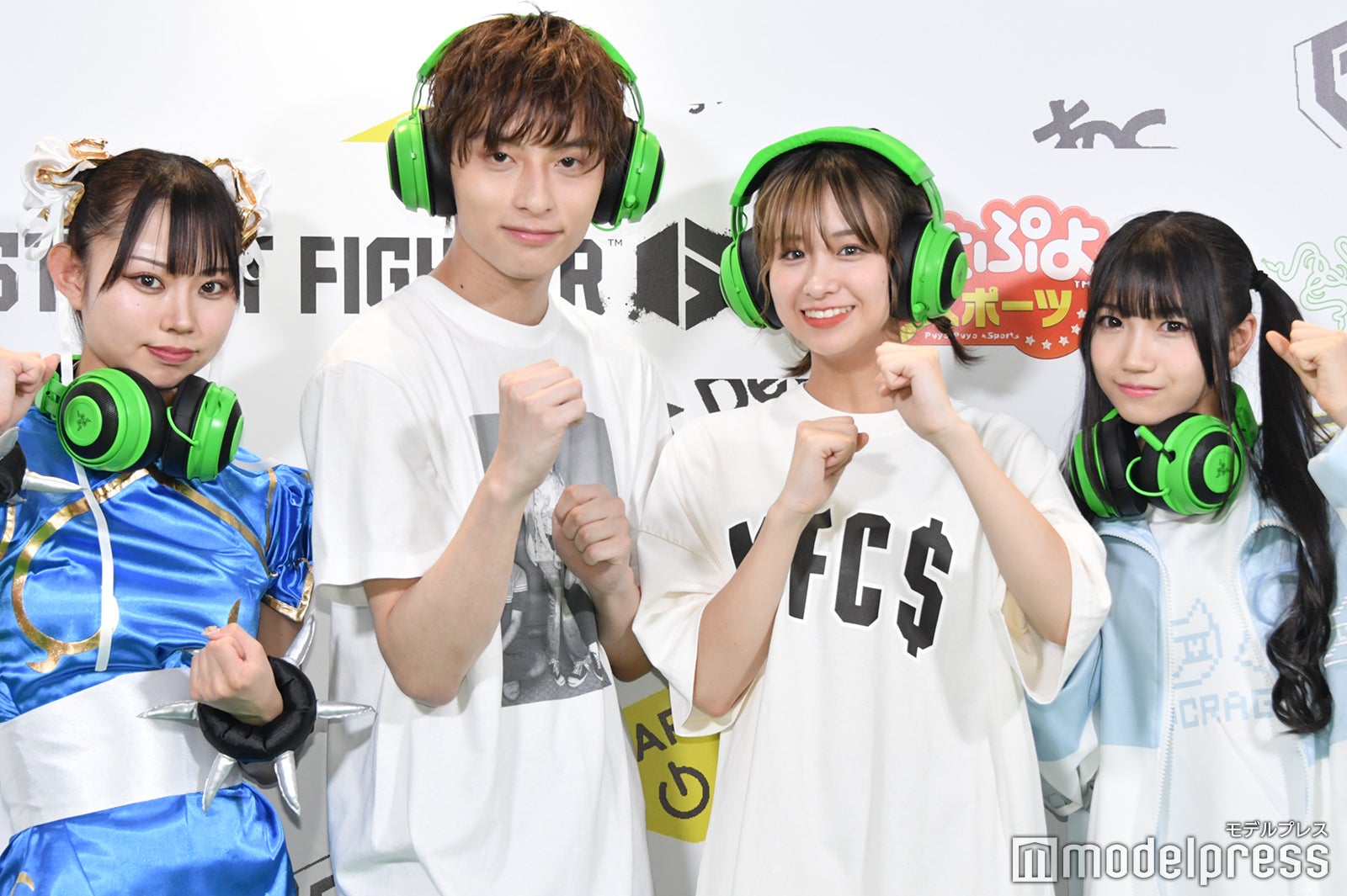 （左から）本望あやか、池田翼、金子みゆ、杏藤心娃 （C）モデルプレス