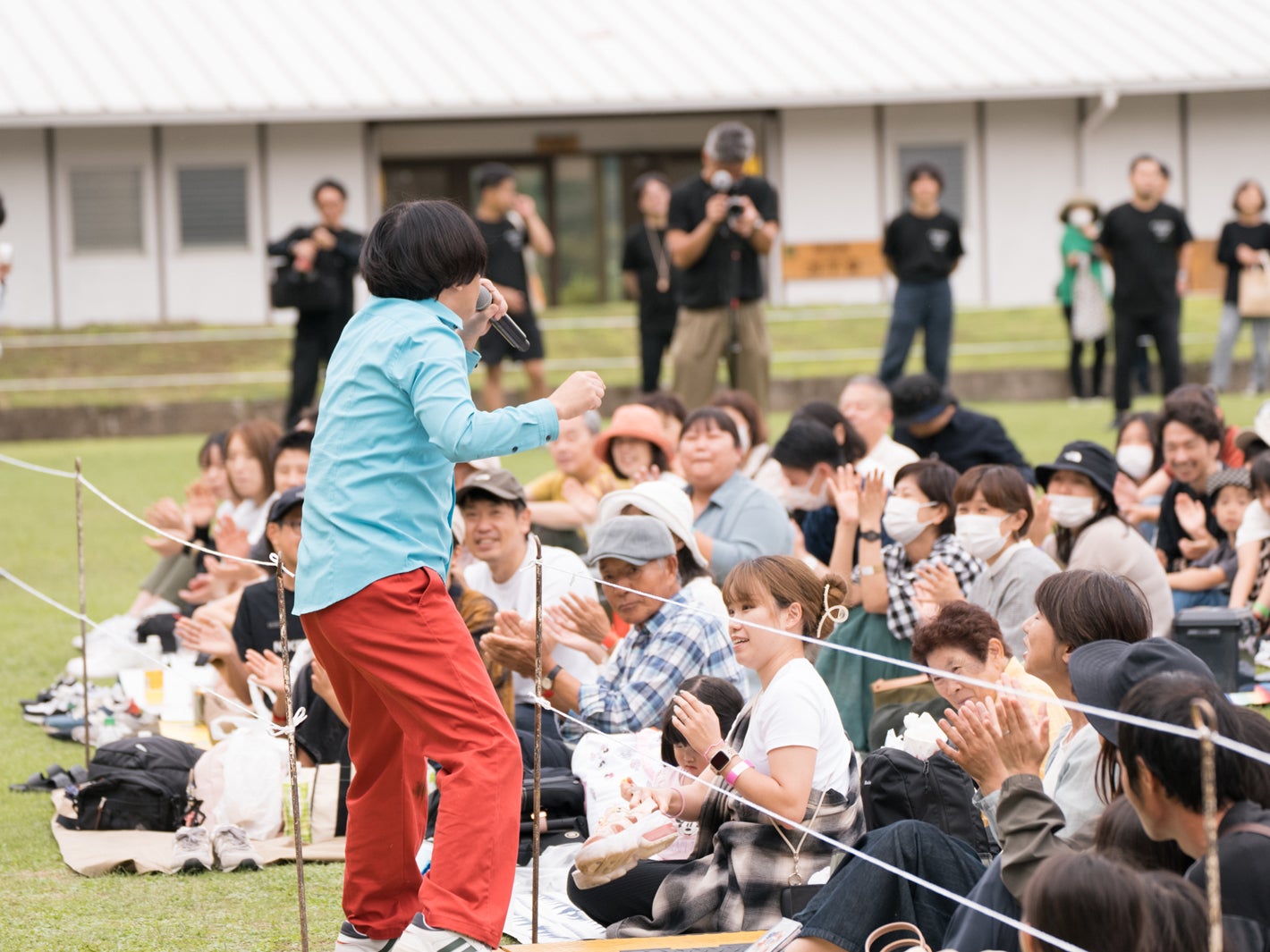 永野「cinema bird in 熊本小国 2023」の様子（提供写真）