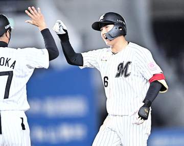 ロッテ・西川 決勝打含む2打点「いいところに飛んでくれた」 打撃内容は反省 試合後も練習「今日出た反省をもう一回練習で意識して試合に臨む」