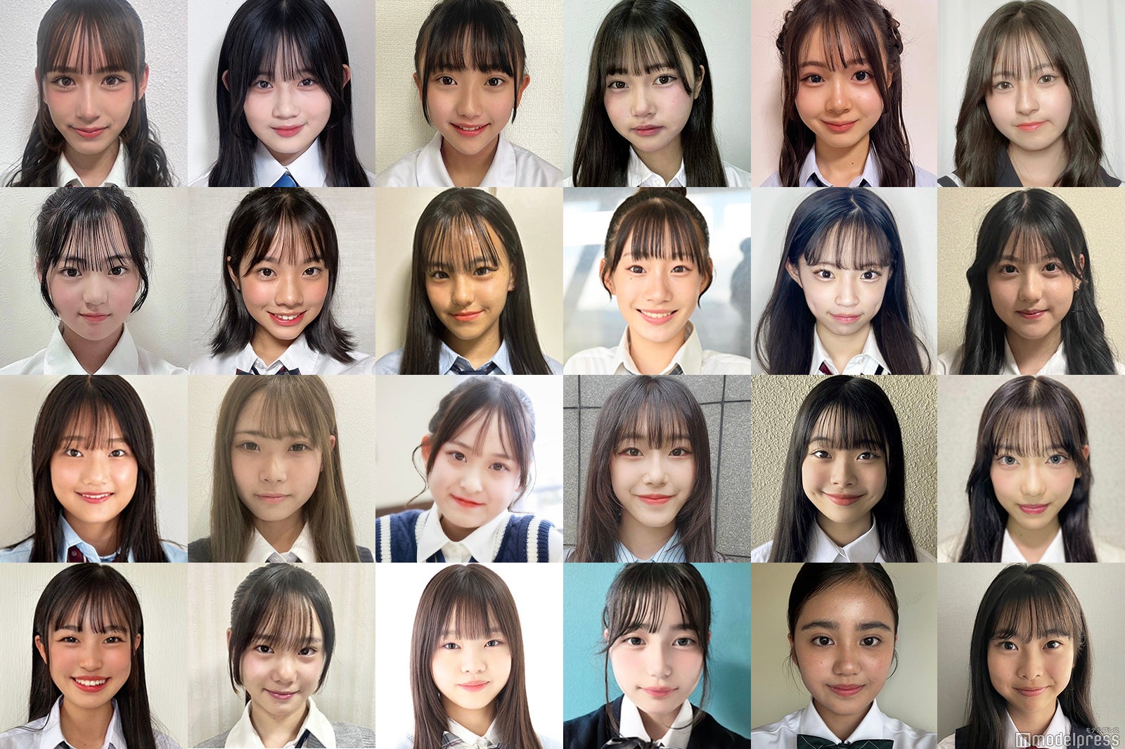 日本一かわいい女子中学生「JCミスコン2024」全国候補者を一挙公開　投票スタート