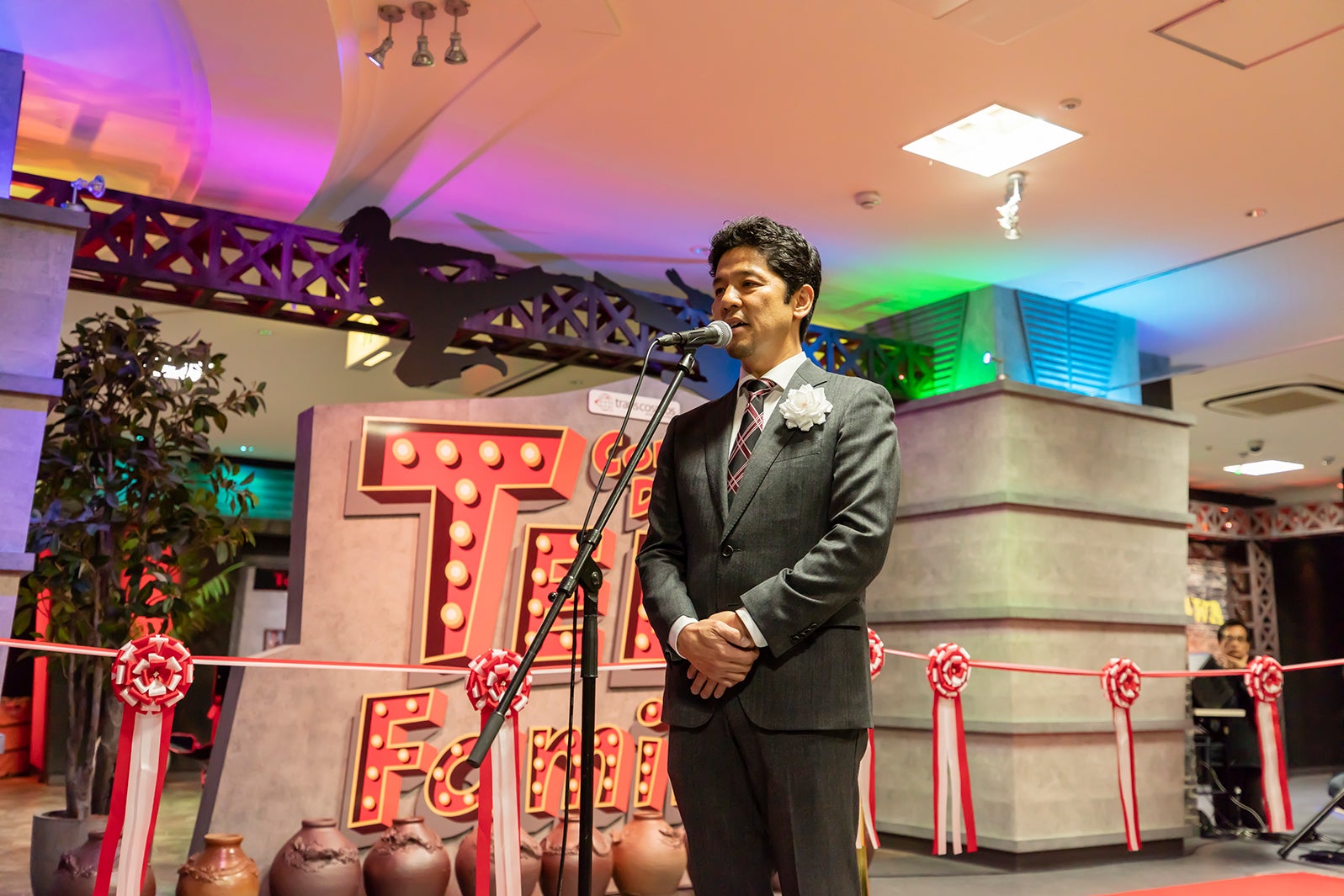 セレモニーの様子（提供写真）