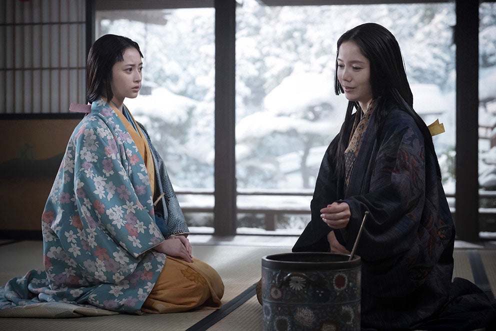 井上和、宮﨑あおい「豊臣兄弟！」第32話（C）NHK