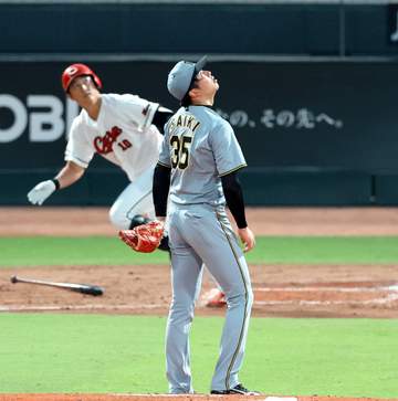 阪神・才木 まさかマツダ不敗神話止まった 2被弾4回3失点KO 4戦連続勝ち星なし G3連倒疲れ？虎連勝4でストップ