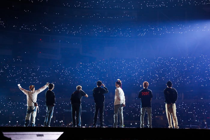 「BTS PERMISSION TO DANCE ON STAGE-LA」(C)BIGHIT MUSIC