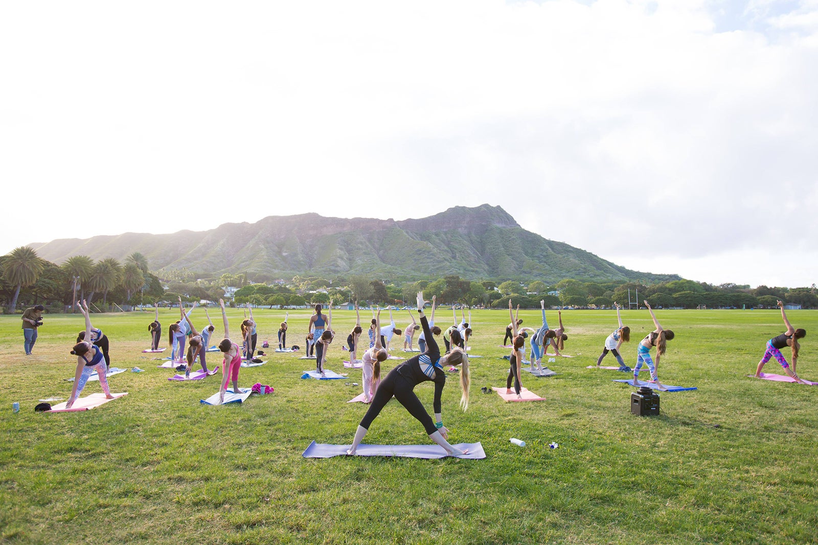 ビューティーキャンプの様子