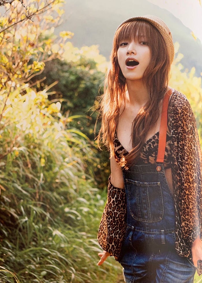 10年ほど前の後藤真希(提供写真)