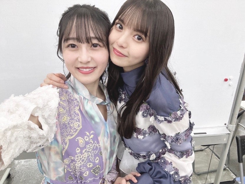 向井葉月、齋藤飛鳥／向井葉月オフィシャルブログより