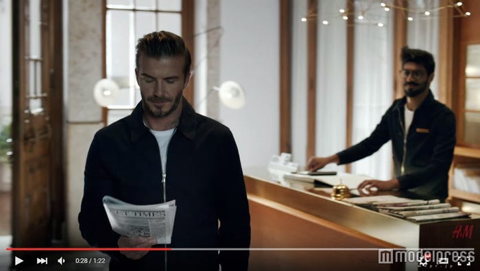 デヴィッド・ベッカム/CMカットより