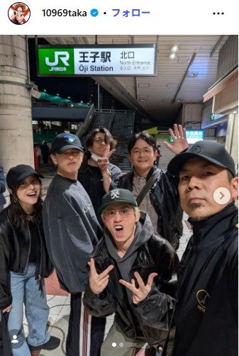 Taka Instagramより