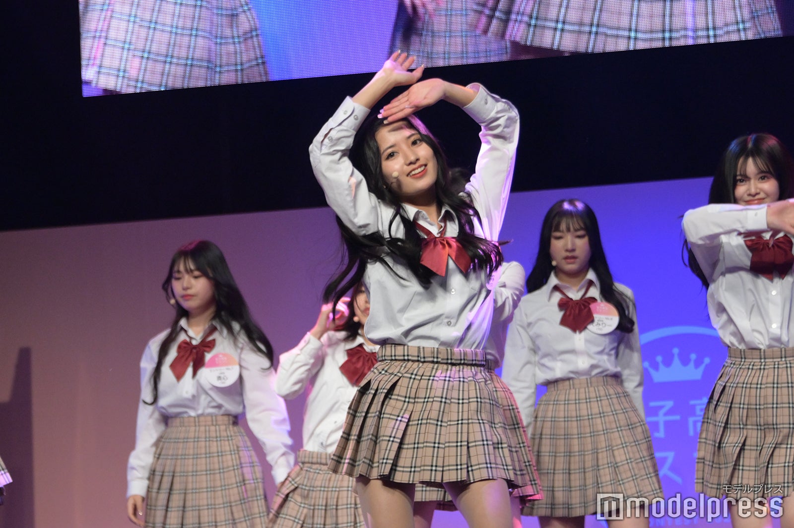 「女子高生ミスコン2023」ファイナル審査の様子（C）モデルプレス