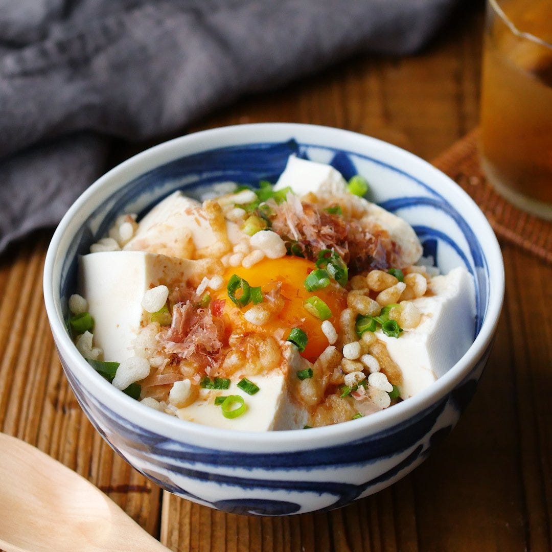 やみつき!悪魔の豆腐丼