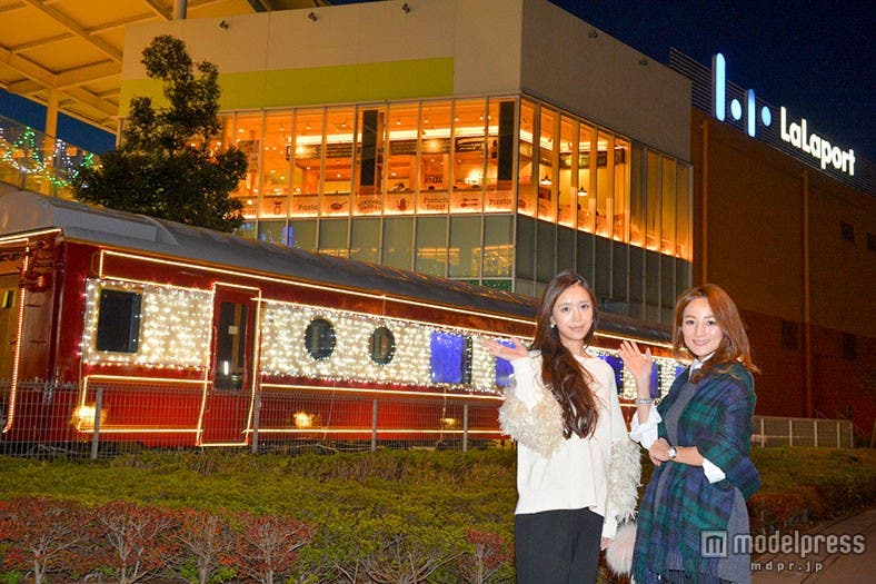 夢空間(ラウンジカー)も特別ライトアップ