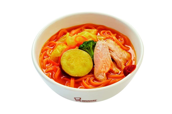 野菜の旨味味わうベジソバ(572円)/画像提供:ダスキン