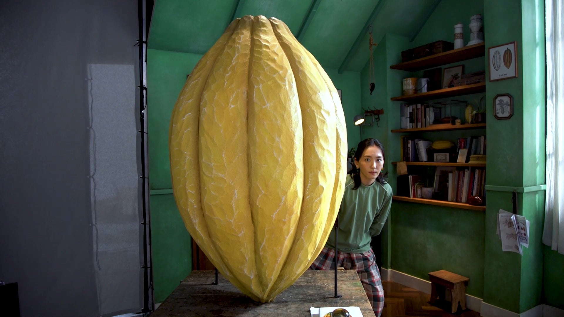 新垣結衣／メイキングより（提供写真）