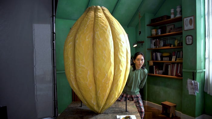 新垣結衣/メイキングより(提供写真)