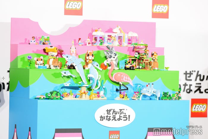 展示されたレゴ(R)作品(C)モデルプレス
