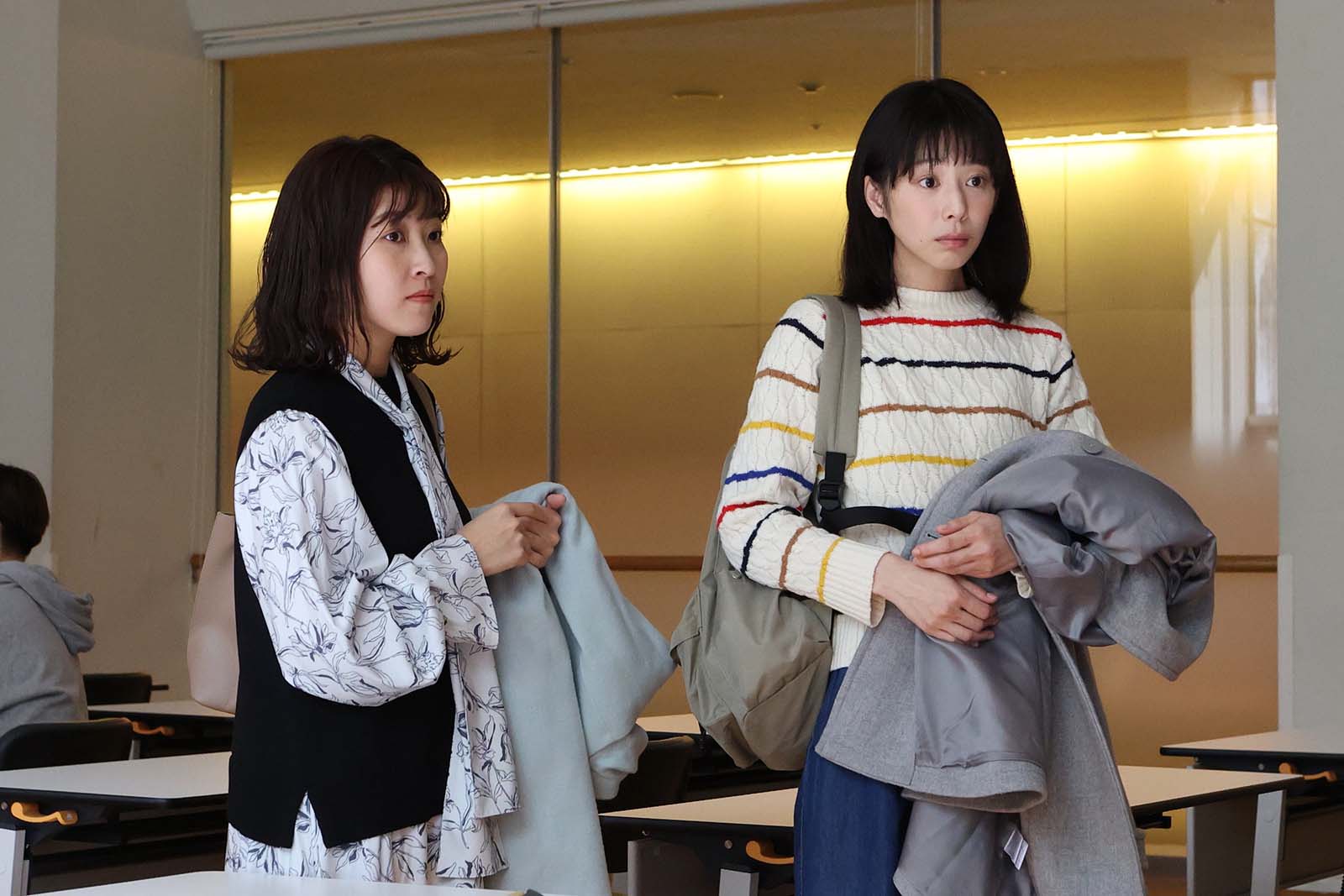 那須映里、夏帆／「silent」第6話より（C）フジテレビ