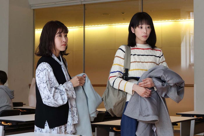 那須映里、夏帆/「silent」第6話より(C)フジテレビ