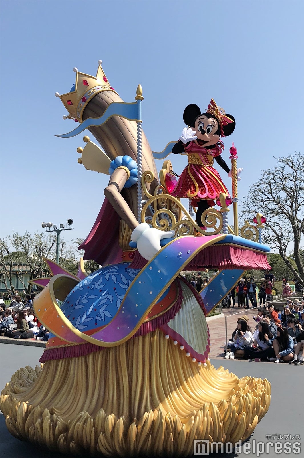 ミニーマウス／パレード「ドリーミング・アップ！」（C）モデルプレス（C）Disney