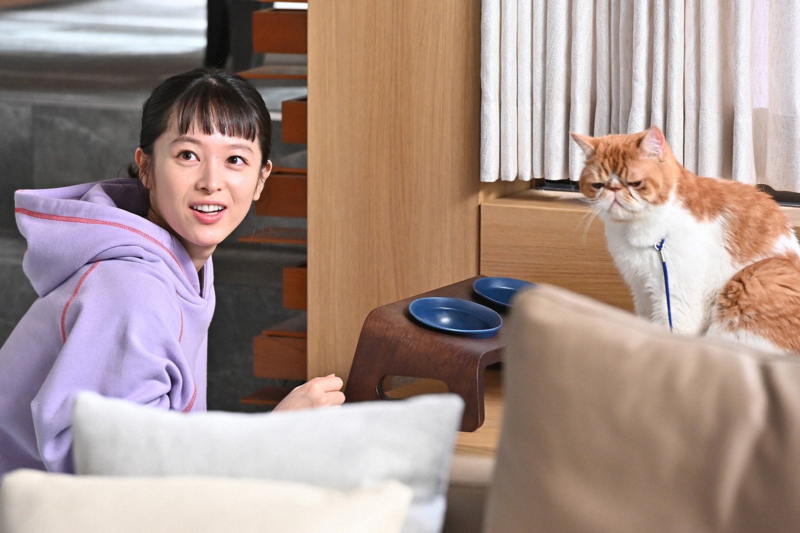 清野菜名／「婚姻届に判を捺しただけですが」第5話より（C）TBS