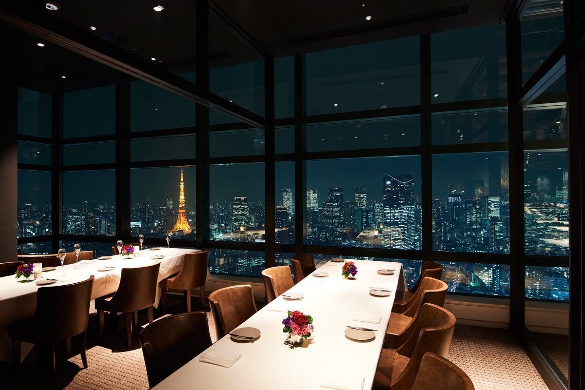 東京タワー側個室／画像提供：アレクサンダーズ ステーキハウス