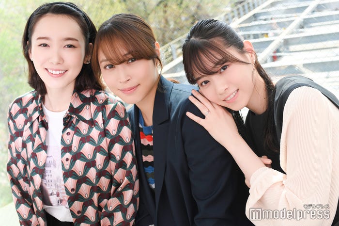 飯豊まりえ、広瀬アリス、西野七瀬(C)モデルプレス