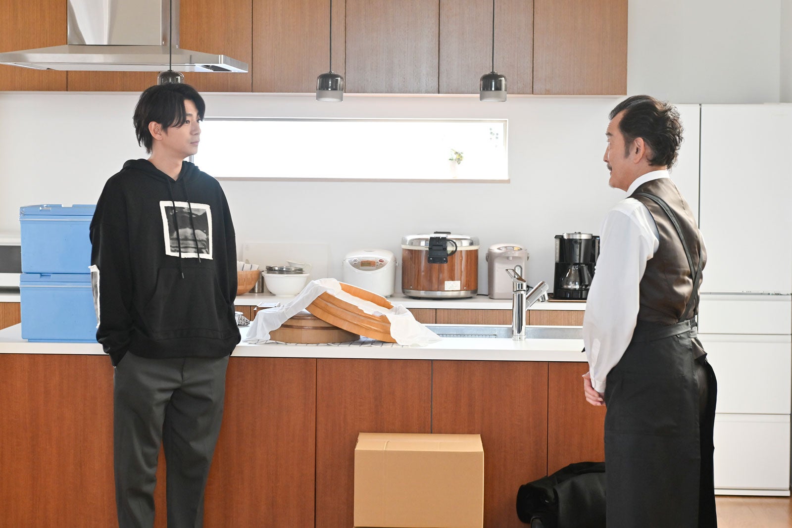 三浦翔平、吉田鋼太郎「おっさんずラブ-リターンズ-」第3話（C）テレビ朝日