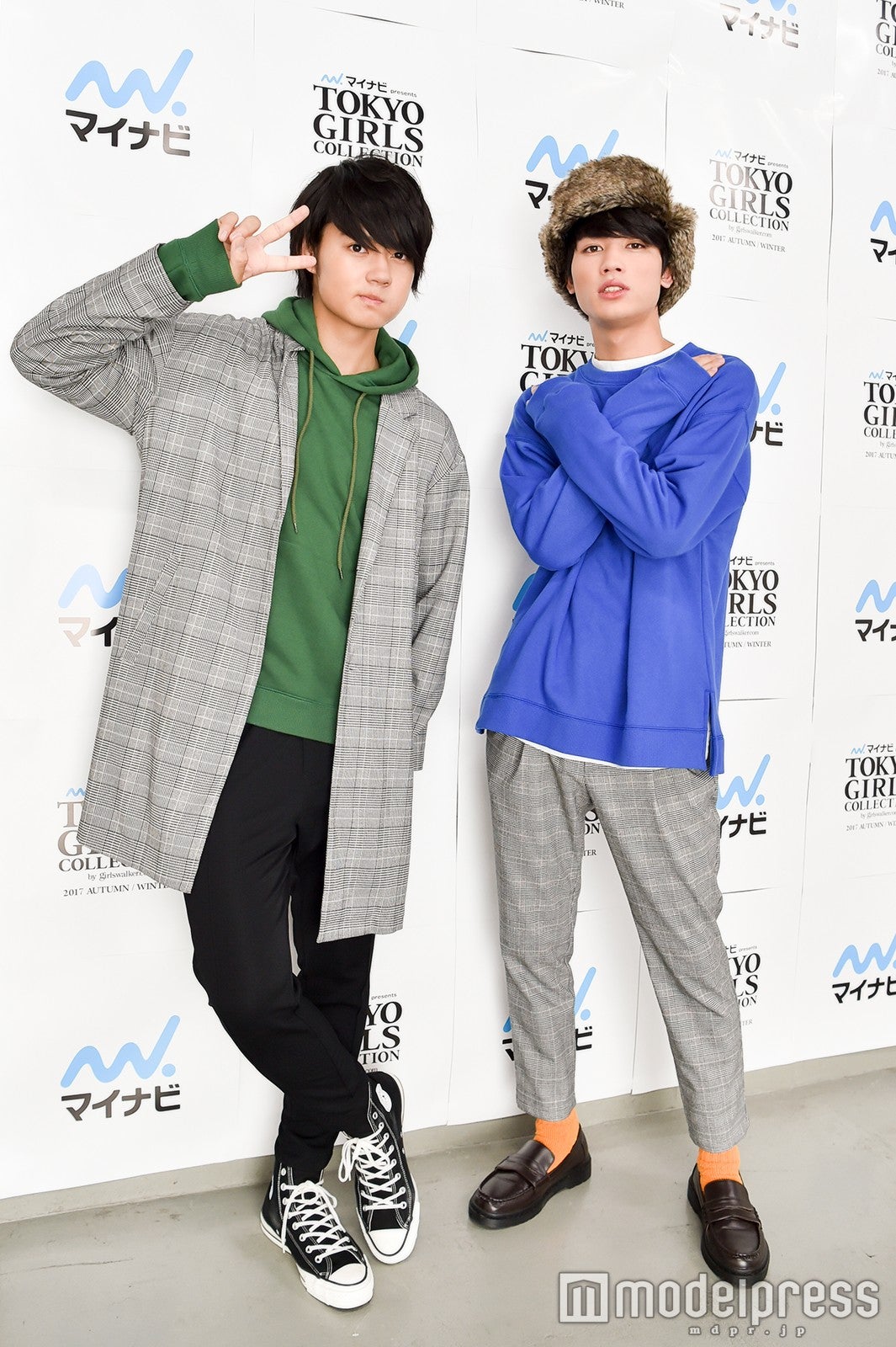 （左から）佐野勇斗、板垣瑞生 （C）モデルプレス