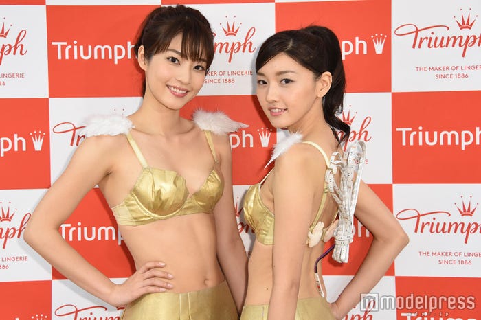 松山亜耶、静麻波(C)モデルプレス