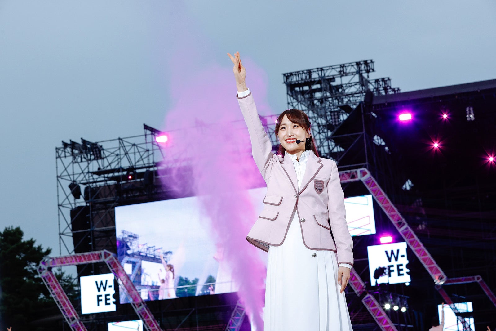 櫻坂46／「W-KEYAKI FES. 2022」より（提供写真）