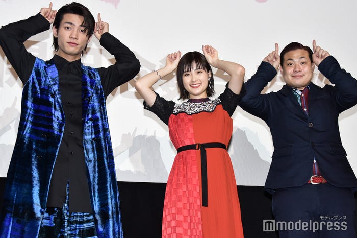 板垣瑞生、井頭愛海、瀧川元気監督 (C)モデルプレス