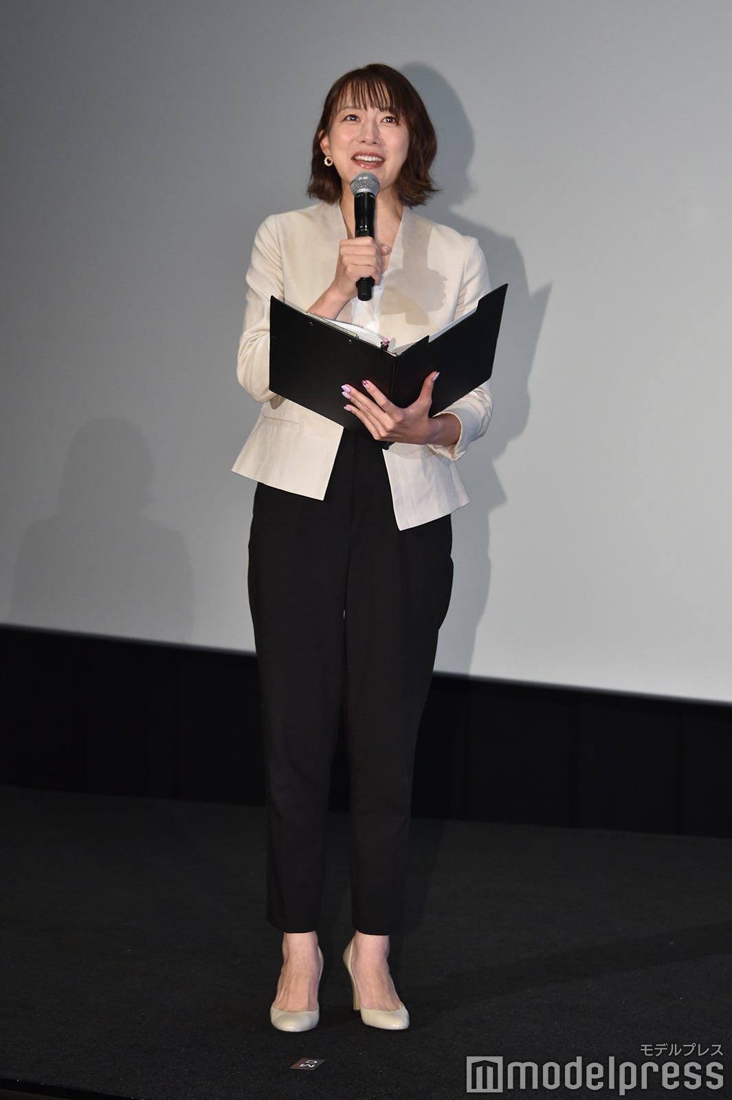 MCを務めた大島由香里アナウンサー（C）モデルプレス