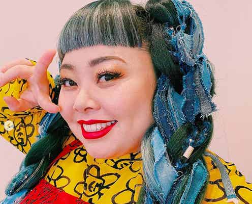 渡辺直美の“デニム混ぜ三つ編み”が話題「真似したい」「可愛い」