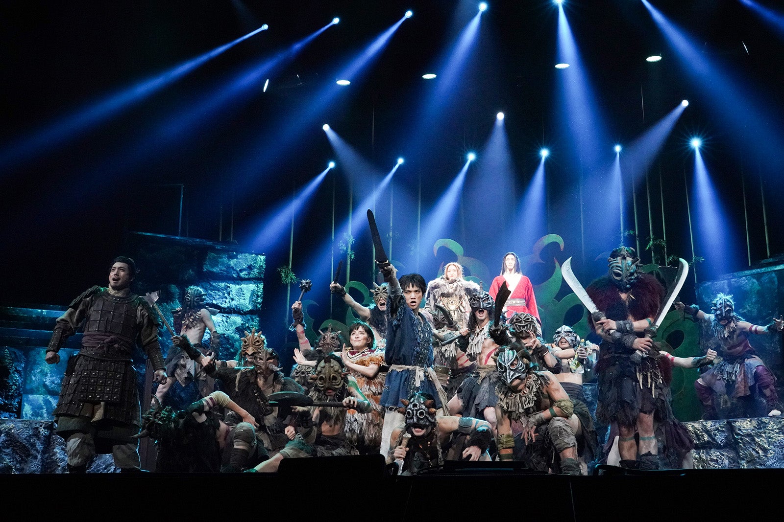 舞台「キングダム」ゲネプロより（提供写真）