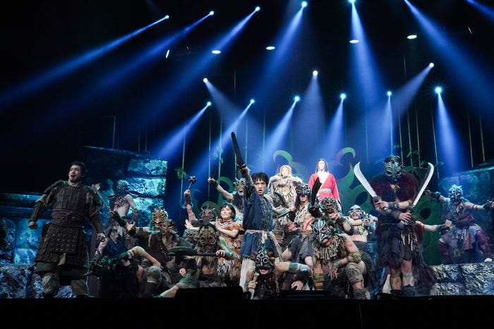 舞台「キングダム」ゲネプロより(提供写真)