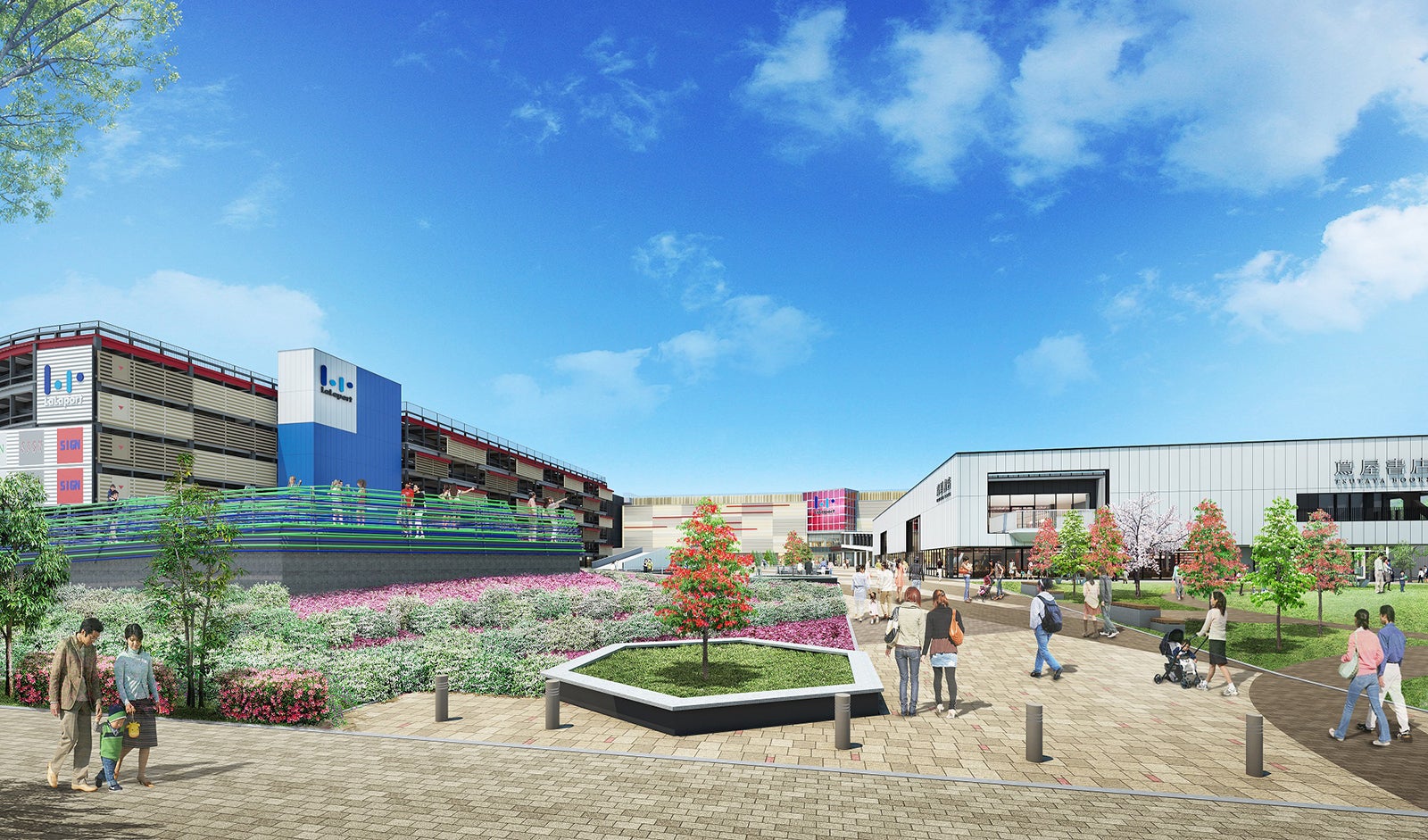 ウェルカムアプローチ／画像提供：三井不動産