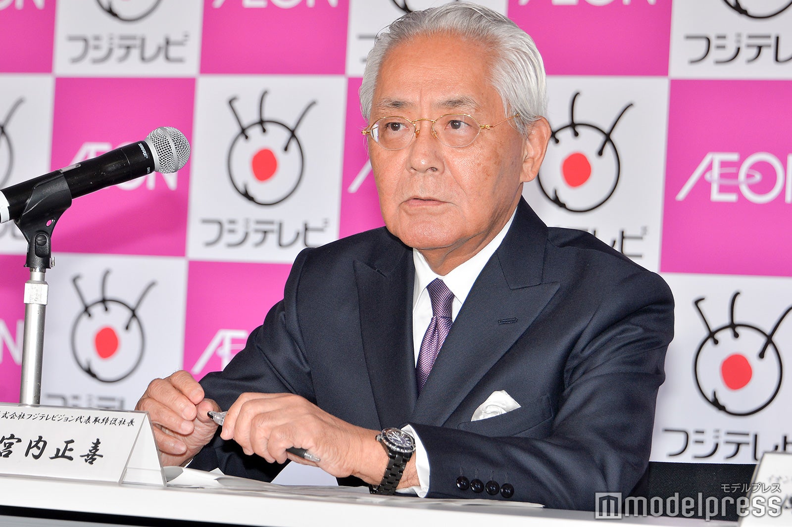 宮内正喜氏（C）モデルプレス