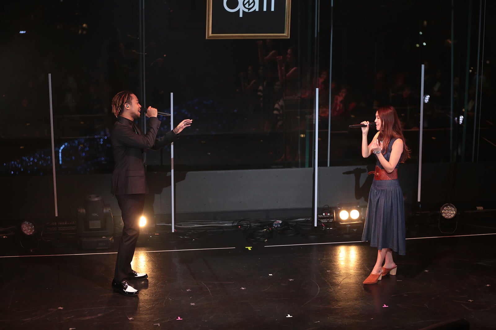 NESMITH、Leola（画像提供：AbemaTV）