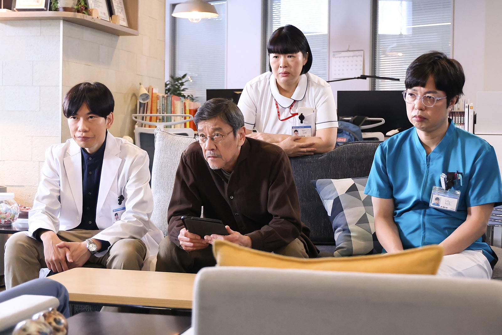 板倉俊之、奥田瑛二、信川清順、小松利昌「まどか26歳、研修医やってます！」第5話（C）TBS