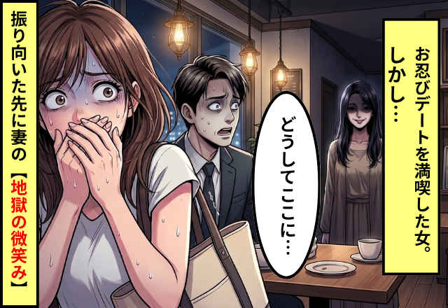 【既婚者を略奪】お忍びデートを満喫した女。だが帰宅後「ニコッ」笑った彼の妻が…目の前にいた話