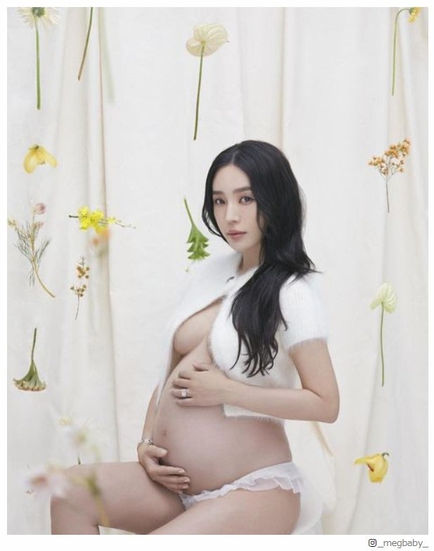 三代目JSB ELLYのパートナー・MEGBABY、マタニティフォト公開「美しすぎ」「素敵」と絶賛の声