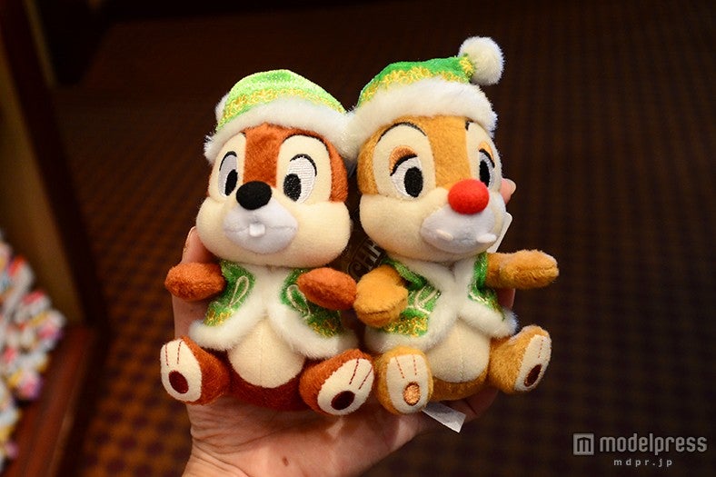 チップ＆デールぬいぐるみバッジセット（TDS）各￥2400