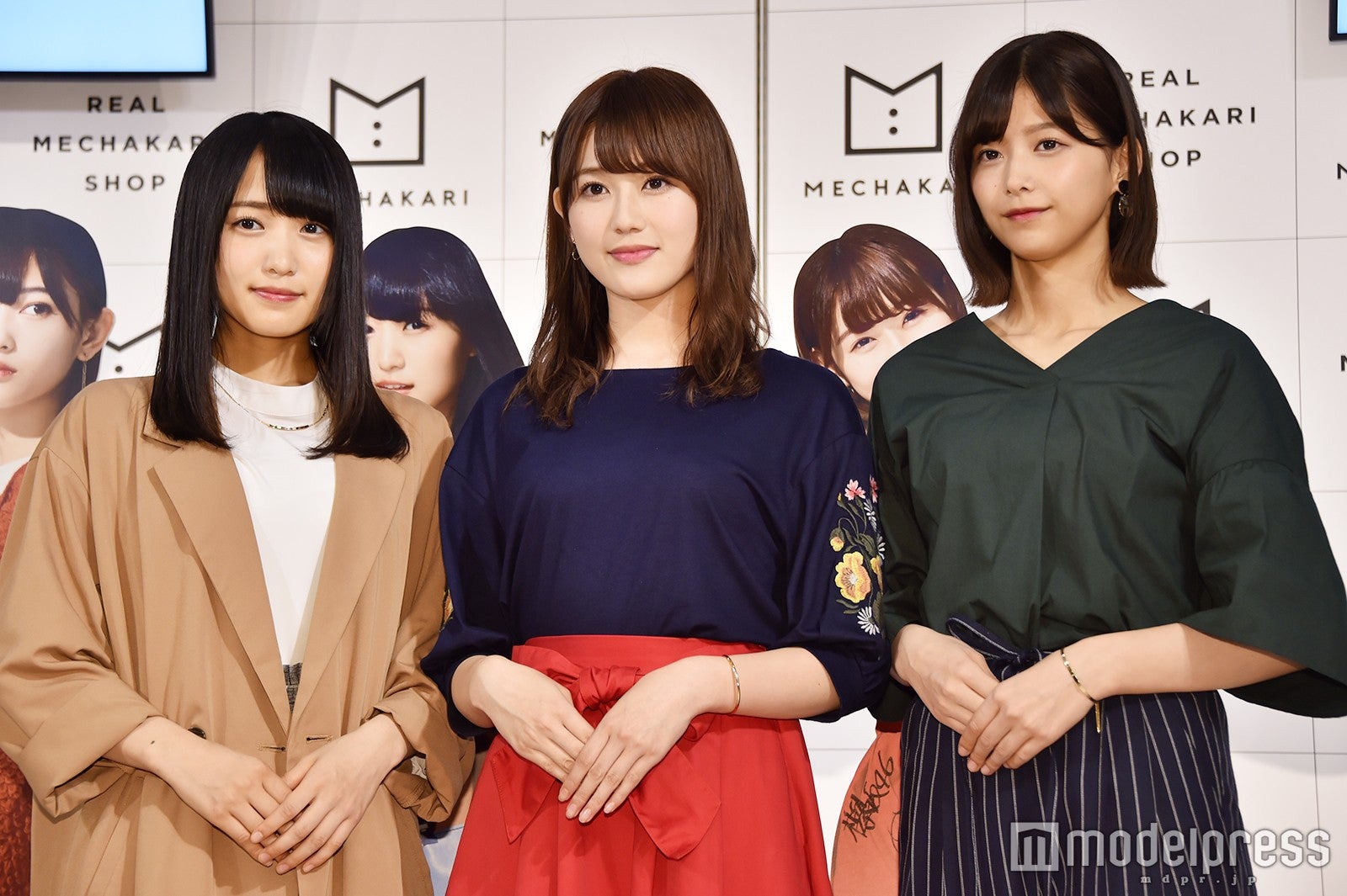 菅井友香・守屋茜・渡邉理佐（C）モデルプレス