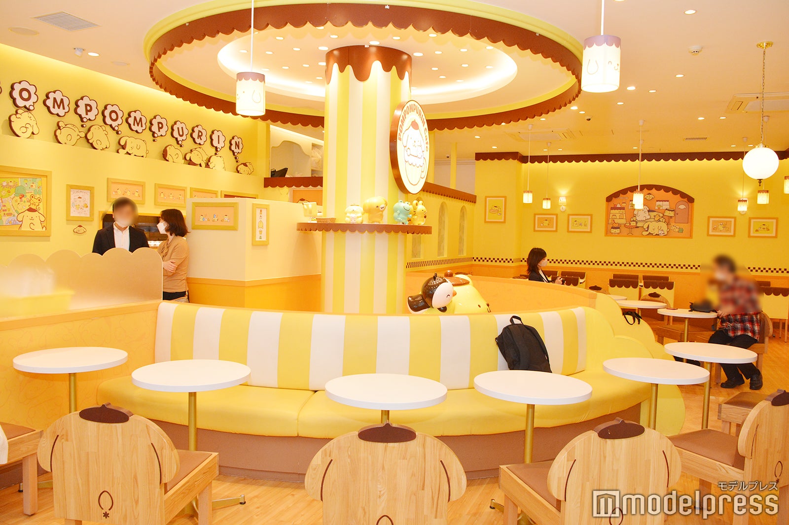 ポムポムプリンカフェ×あっとほぉーむカフェ（C）モデルプレス