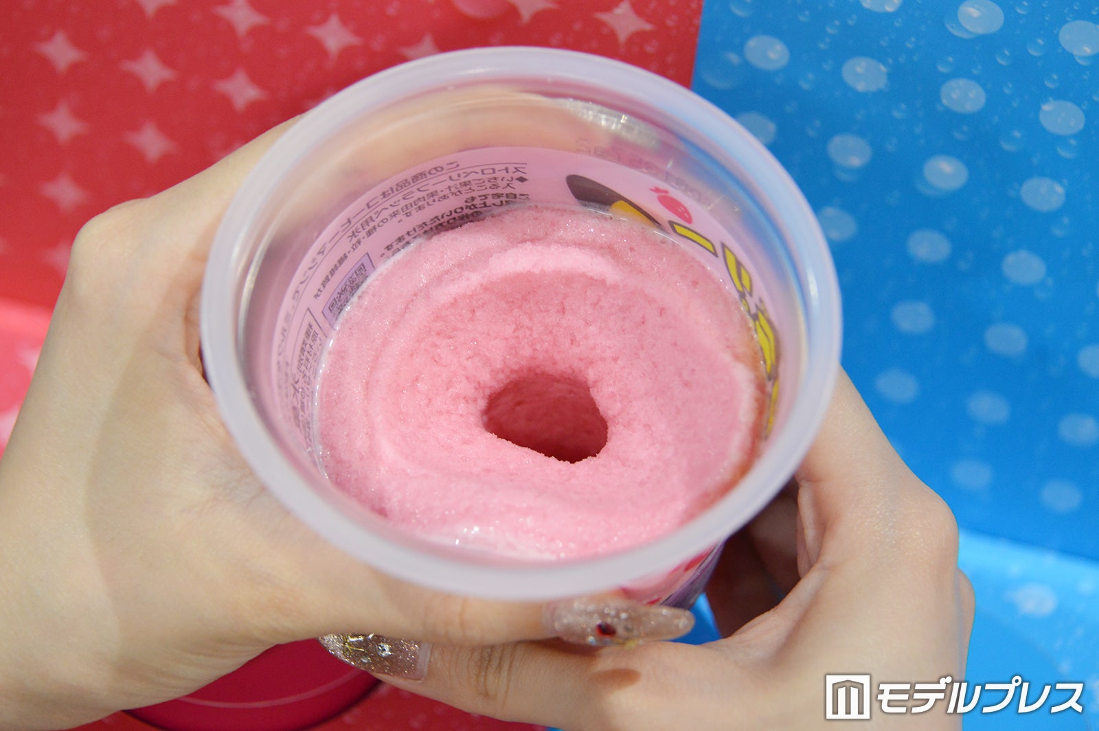 ストロベリーフラッペ（C）モデルプレス