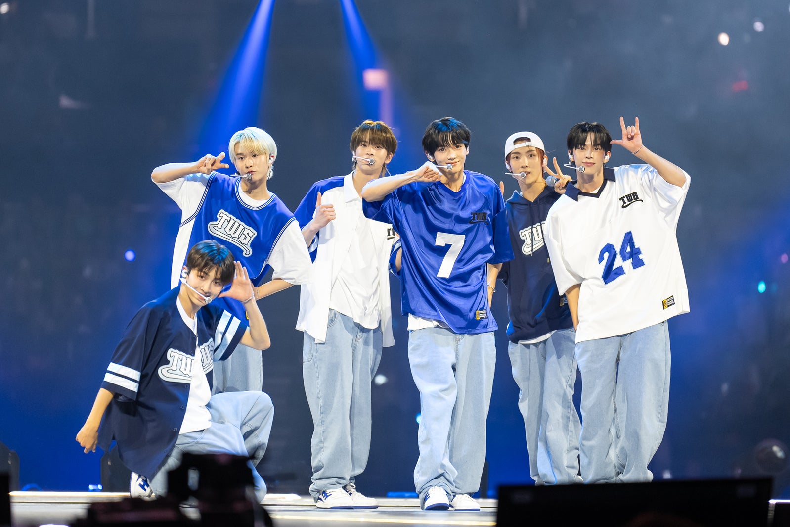 TWS、ユニットでジョングク「3D」カバー 初舞台で堂々パフォーマンス【KCON LA 2024／DAY2】